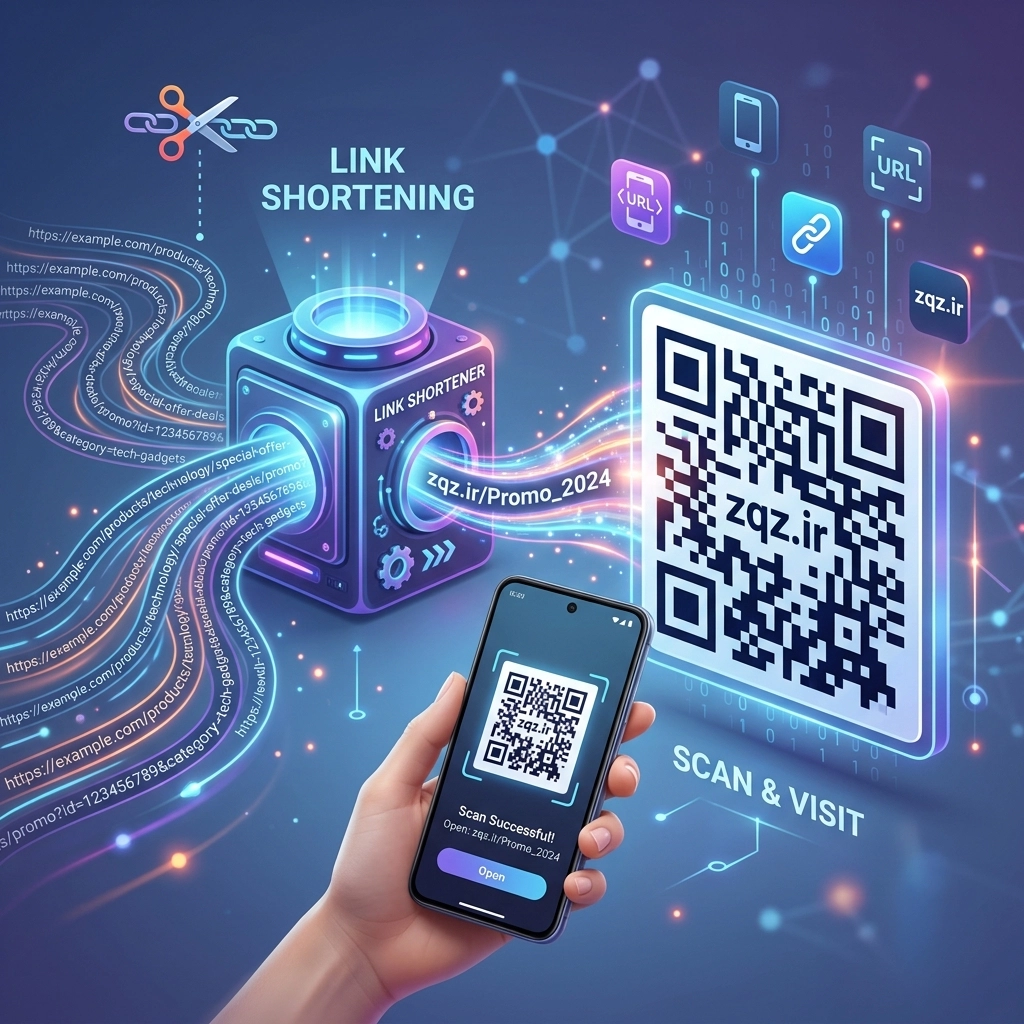 تولید کد QR اختصاصی